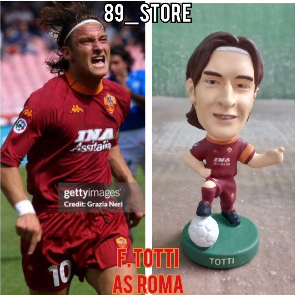 Figure Soccer Custom Repaint Francesco Totti AS Roma
