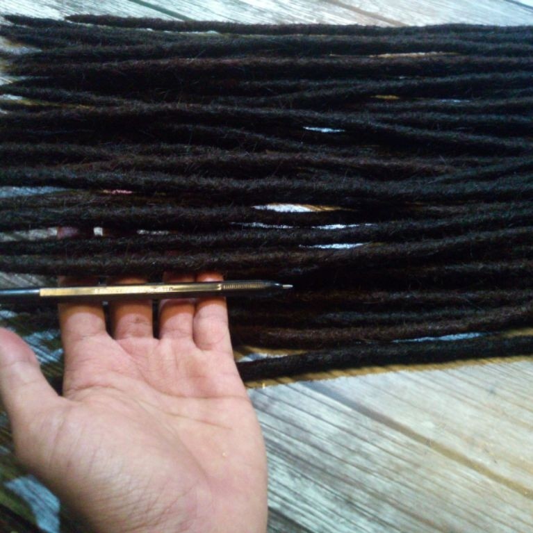 Paket Rambut Gimbal 30cm Sintetis isi 30 Batang Rambut Gimbal