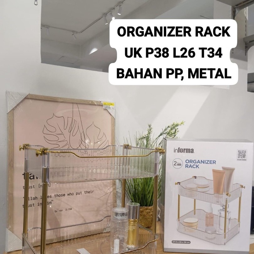 INFORMA RAK ORGANIZER 2 SUSUN