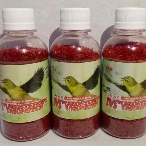 VOER ZOMO RED MY ZOSTEROPS MONSTER VOER HARIAN DAN LOMBA UNTUK PLECI