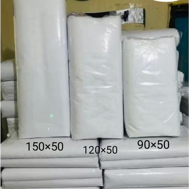 Kain Kafan Mori Premium Meteran 1 Roll Lengkap Perempuan panjang 50 meter polyster tc katun