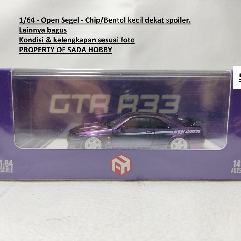 Focal Horizon 1/64 Nissan Skyline GT-R NISMO 400R in Midnight Purple II Unsealed