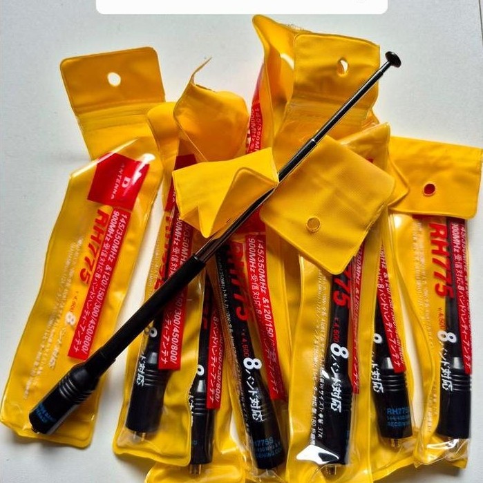 Antena ht jarak jauh untuk ht alinco crx1 crx3 crx5 crx7 a10 a100 bisa ditarik