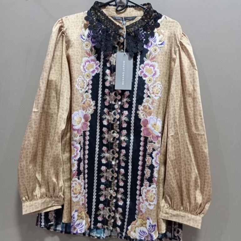 Benang jarum bloming PLEATED raya