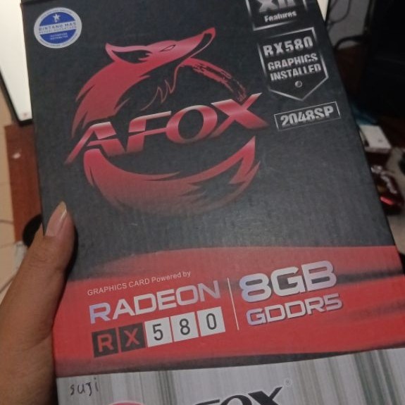 radeon RX 580 8gb second bekas upgrade normal smua tinggal pakai