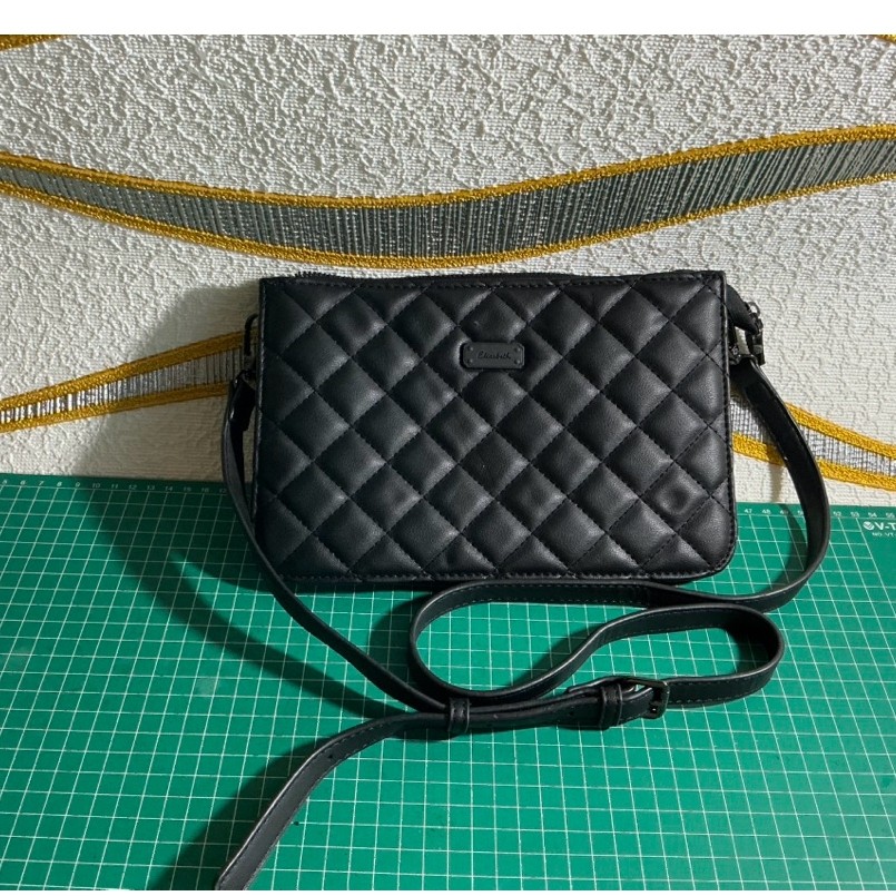preloved tas murah elizabeth hitam black
