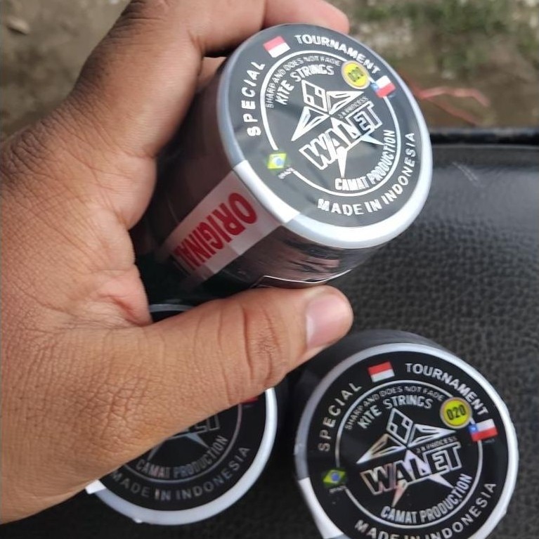 GRALINESYAH SENAR GELASAN ORIGINAL WALET HITAM 0,20 MATOT VIRAL