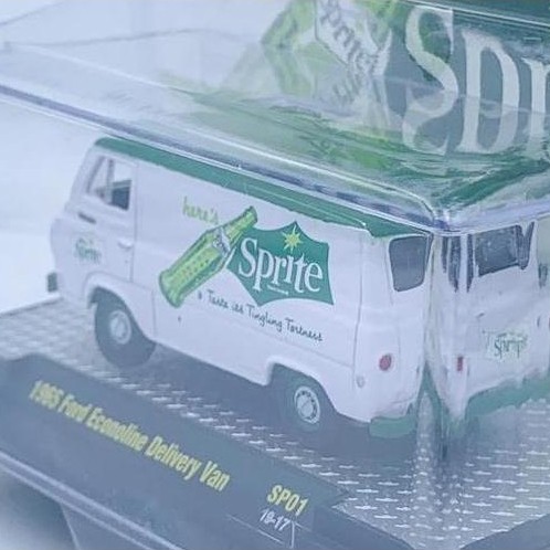 Scale 64 Diecast M2 Machines 1965 Ford Econoline Delivery Van Sprite