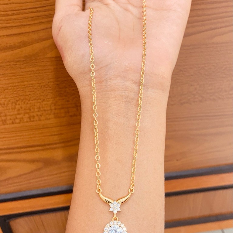 kalung rosegold