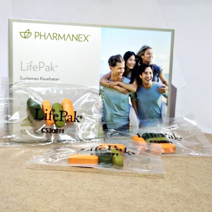 life pak 30 sachet - pharmanex - suplemen lifepack
