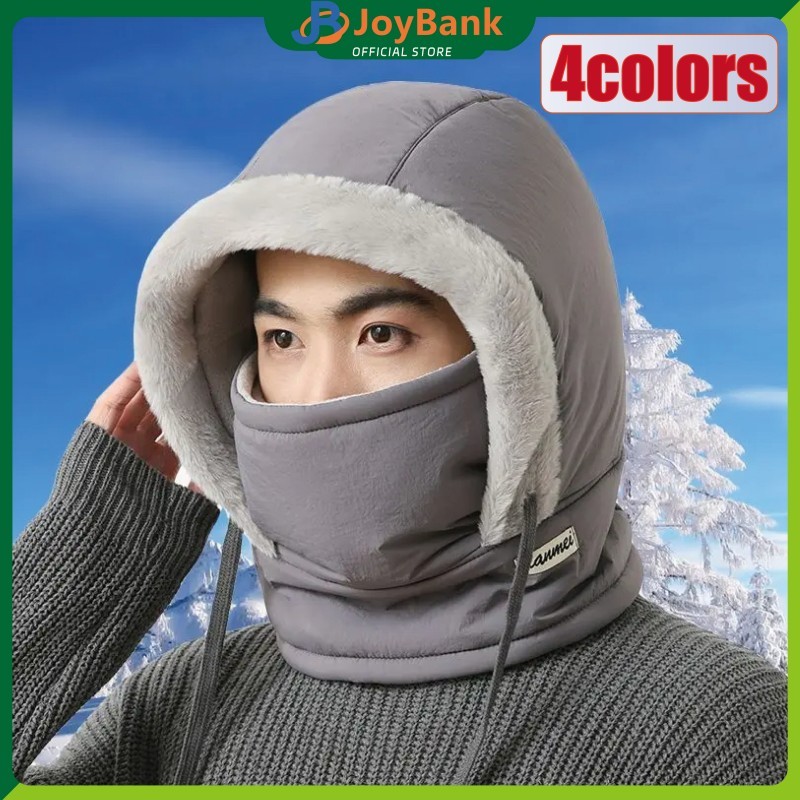 Balaclava Full Face Hoodie Thermal Headwear Untuk Motor Dan Hiking