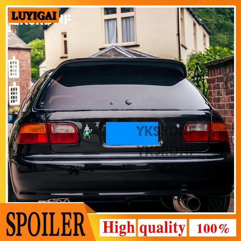 1992 to 1995 AERODYNAMICS CARBON FIBRE SPOON STYLE REAR BOOT SPOILER FOR HONDA CIVIC EG EG6 VTI Roof