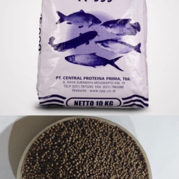 Pakan Ikan Bibit FF-999 Repack 1kg (Pelet Apung)
