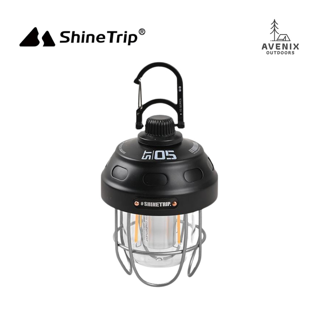 Shinetrip A486-H00 ST-05 Nut Lantern Lamp – Lampu Camping Vintage LED, Lampu Gantung Rechargeable, L