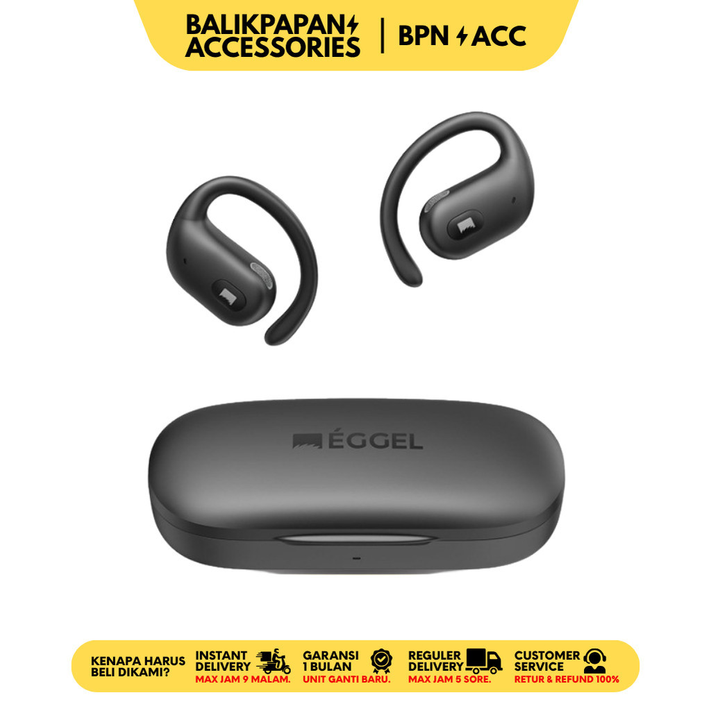 Eggel Runner 2 Open Ear Air Conduction Sports Earphone - BALIKPAPAN ACC