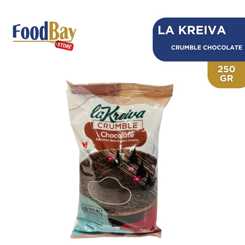 La Kreiva Crumble Home Baker Choc:olate 250g
