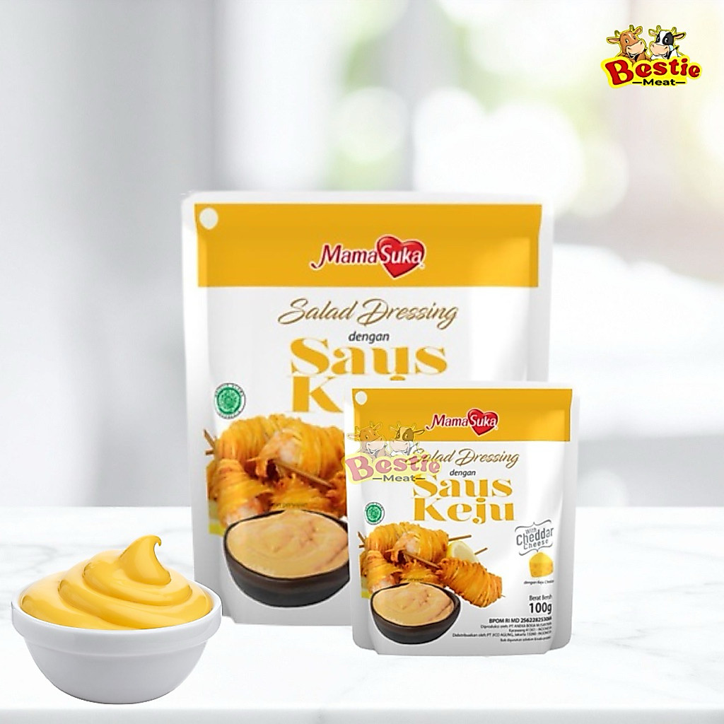 Mamasuka Saus Keju Saus Dressing Keju 100g