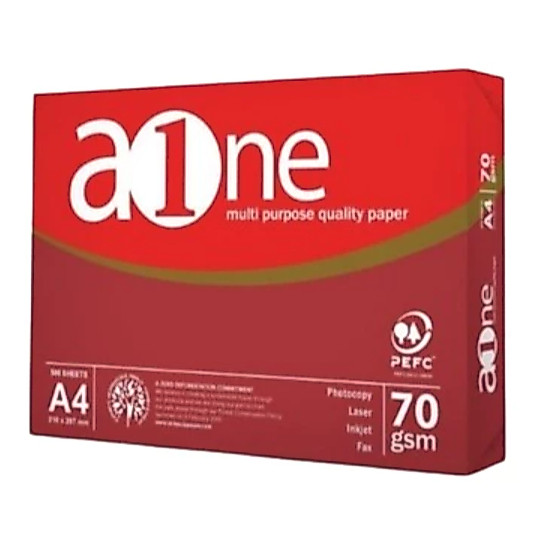 KERTAS HVS A4/F4 70 gr merk AONE