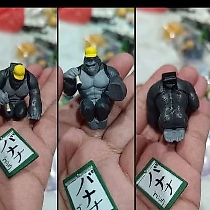 mainan minii figure gorillaz