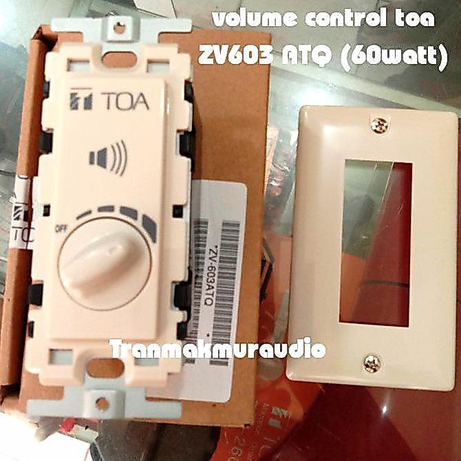 VOLUME KONTROL TOA ZV-603 ATQ (60WATT) ORIGINAL TRAN27
