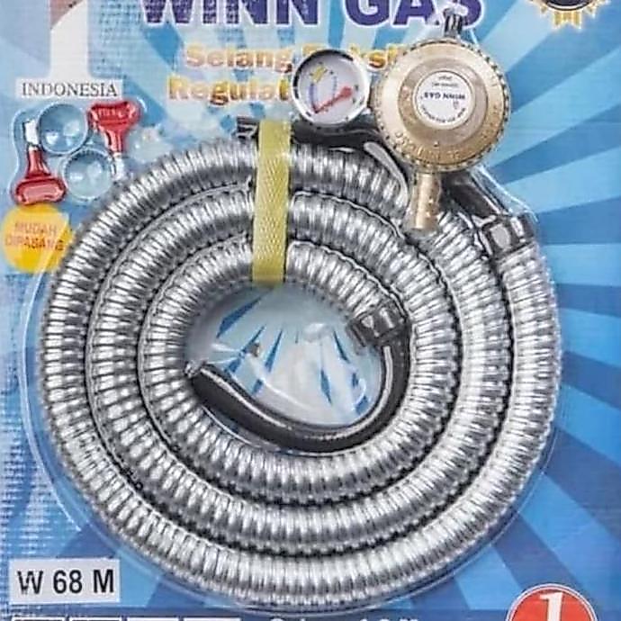 selang packet( win gas)selang+regulator win gas
