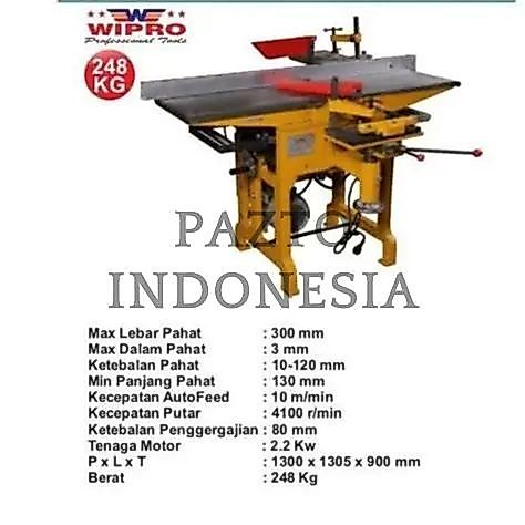 Wipro Planer Kayu Multifungsi Multipurpose for Wood MQ 443 A 12 INCH