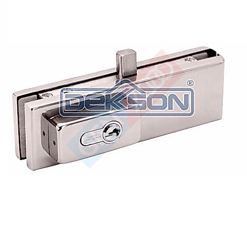 Kunci Pintu Kaca Tempered Dekkson US 10 Patch Fitting Corner Lock US10