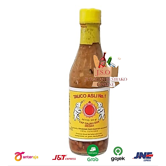 (JSO) TAUCO cap GAJAH DUA asli medan 250gr HALAL BPOM