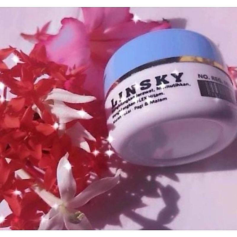 Cream Linsky / Cream / Linsky / Kecantikan Kosmetik Wajah / Flek / Flek Hitam / Pembersih Wajah