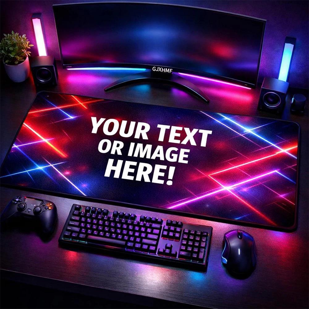 Play Mat Custom Mouse Pad Printed Desk Mat, Personalized Gaming Mat, Gaming Gifts for Gamers Mousepa