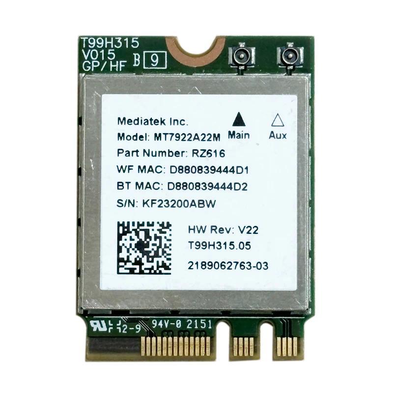 WiFi 6 MT7922 Wireless LAN Card 2400Mbps Wifi Card 2456G