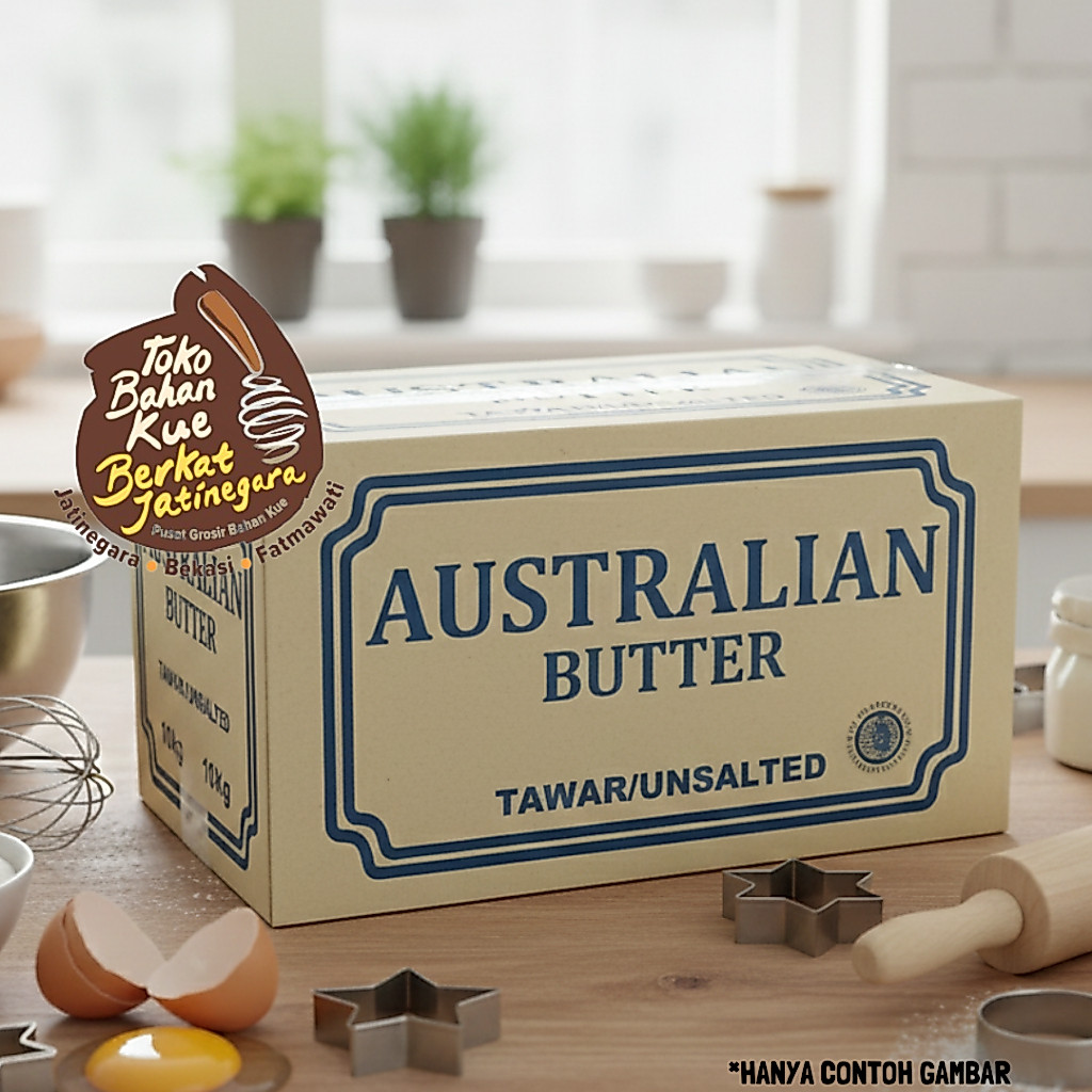 BUTTER UNSALTED AUSTRALIAN 500 Gr , 250 gr / MENTEGA TAWAR