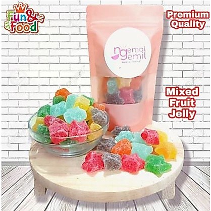 Mixed Fruit Jelly | Permen Viral - Permen Termurah