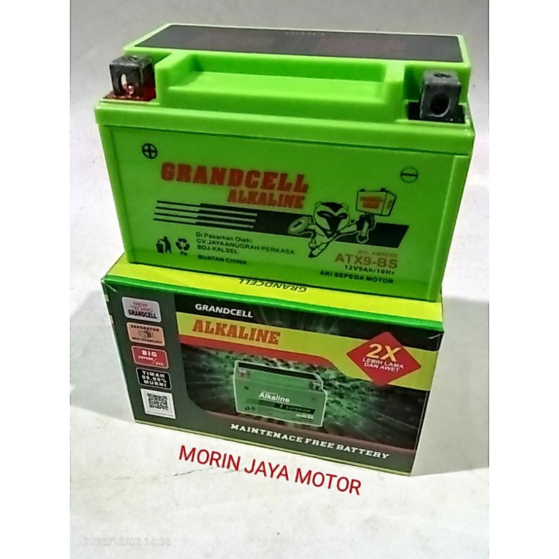 AKI NINJA 250 ATX9-3B 12V9Ah/10Hr ALKALINE