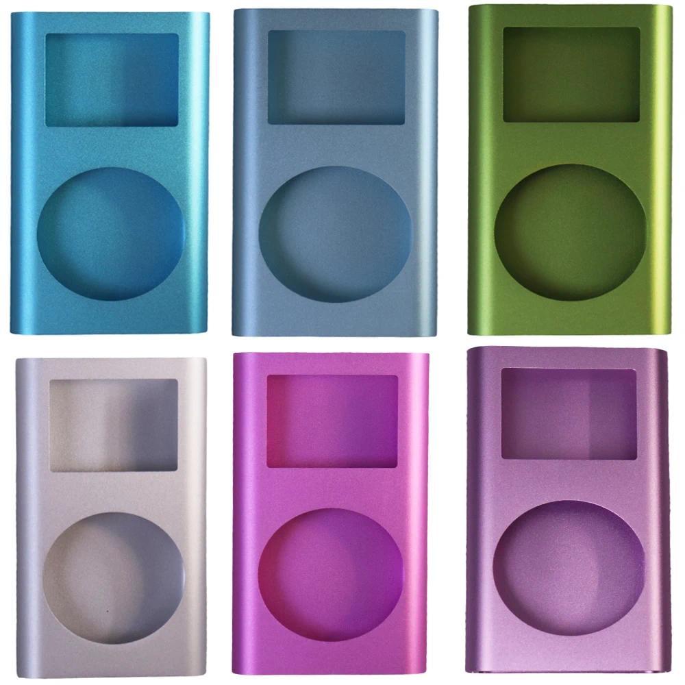 For iPod Mini Blank Metal Housing Shell with Lens Window Replacement Case Cover for ipod 1st & 2nd G