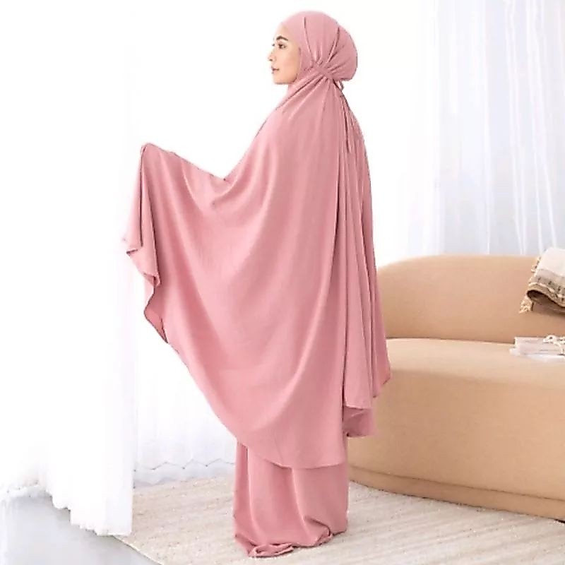 MUKENAH JUMBO PUTUSAN SETELAN CRINKLE AIRFLOW