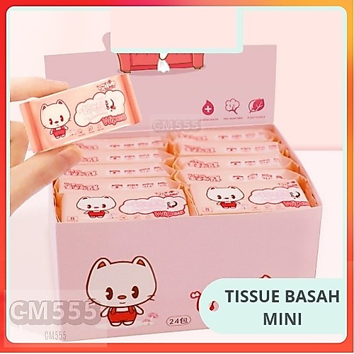 Tisu Basah Mini/Tissue Basah Kecil Travel