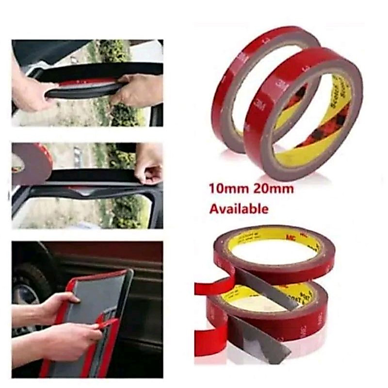 DOUBLE TAPE 3M PE FOAM MERAH