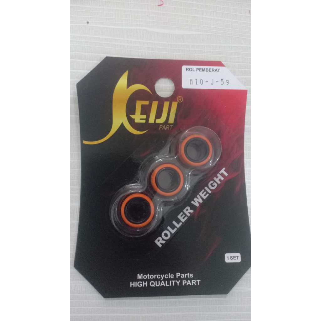 ROLLER ONLY (3PCS) RACING MIO J FINO SOUL KARBU SPORTY SMILE 115 X RIDE 5 6 7 8 9 10 11 gr ROLER BAT