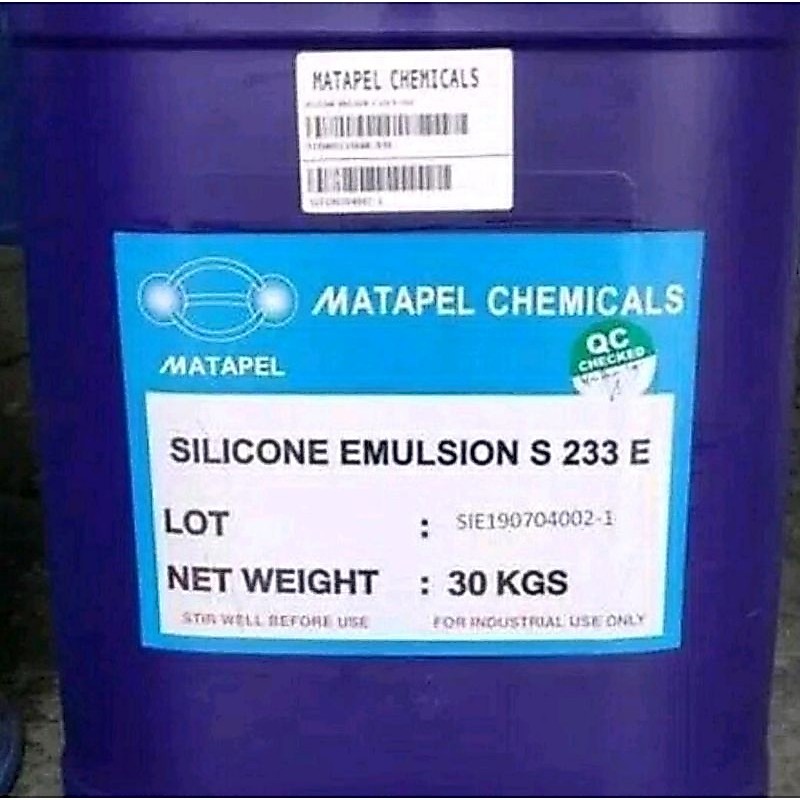 SILICONE EMULSION 233KTL / SEMIR BAN / 1 LITER MATAPEL