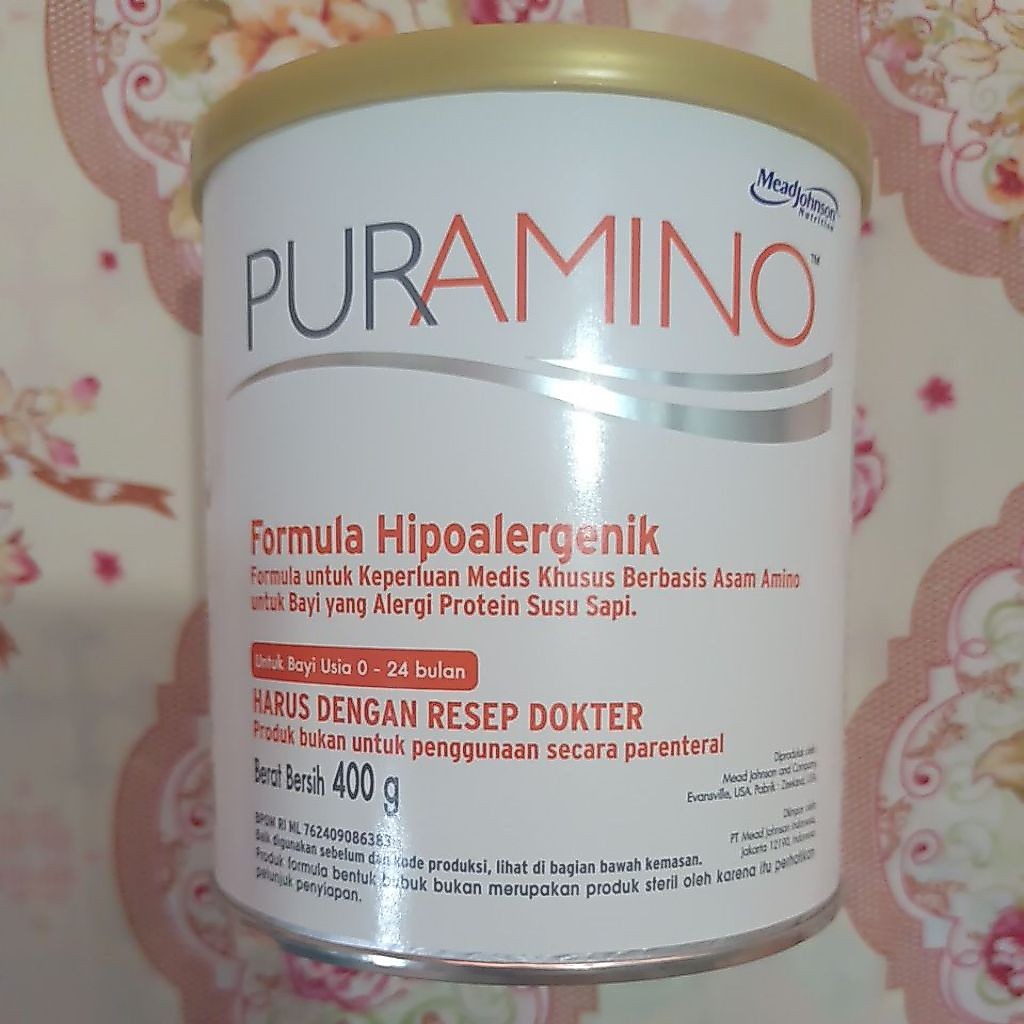 READY Puramino Formula Hipoalgenik Berbesih 400g. Exp JUNI 2027