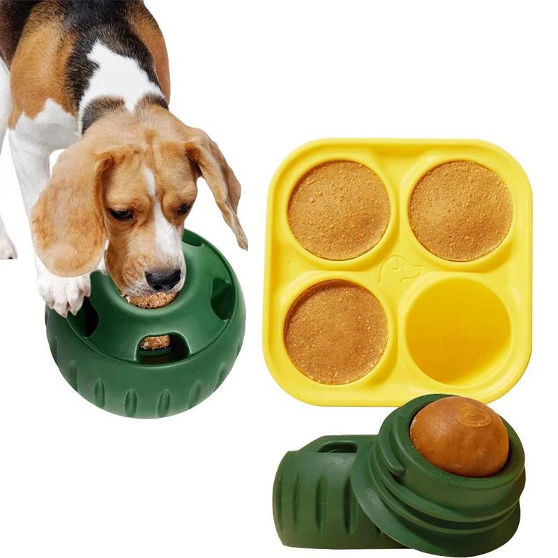 Silicone Pet Dog Toys Dog ew Toys Interactive Dog Toys for Boredom Dog Treat Molds Silicone Healthy 