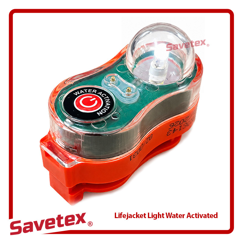 Life Jacket Light Lithium Battery / Lampu Jaket Pelampung Keselamatan Laut / Sea Rescue Indication S