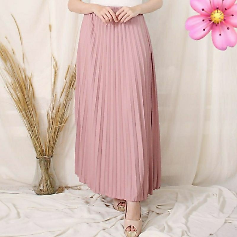 Rok plisket premium / Rok plisket / Rok plisket tebal