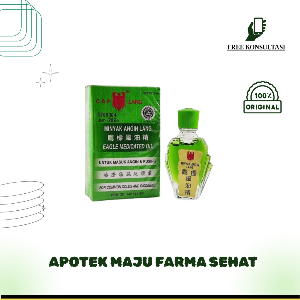 MINYAK ANGIN CAP LANG 3 ML MINYAK ANGIN PPO (SEMARANG)