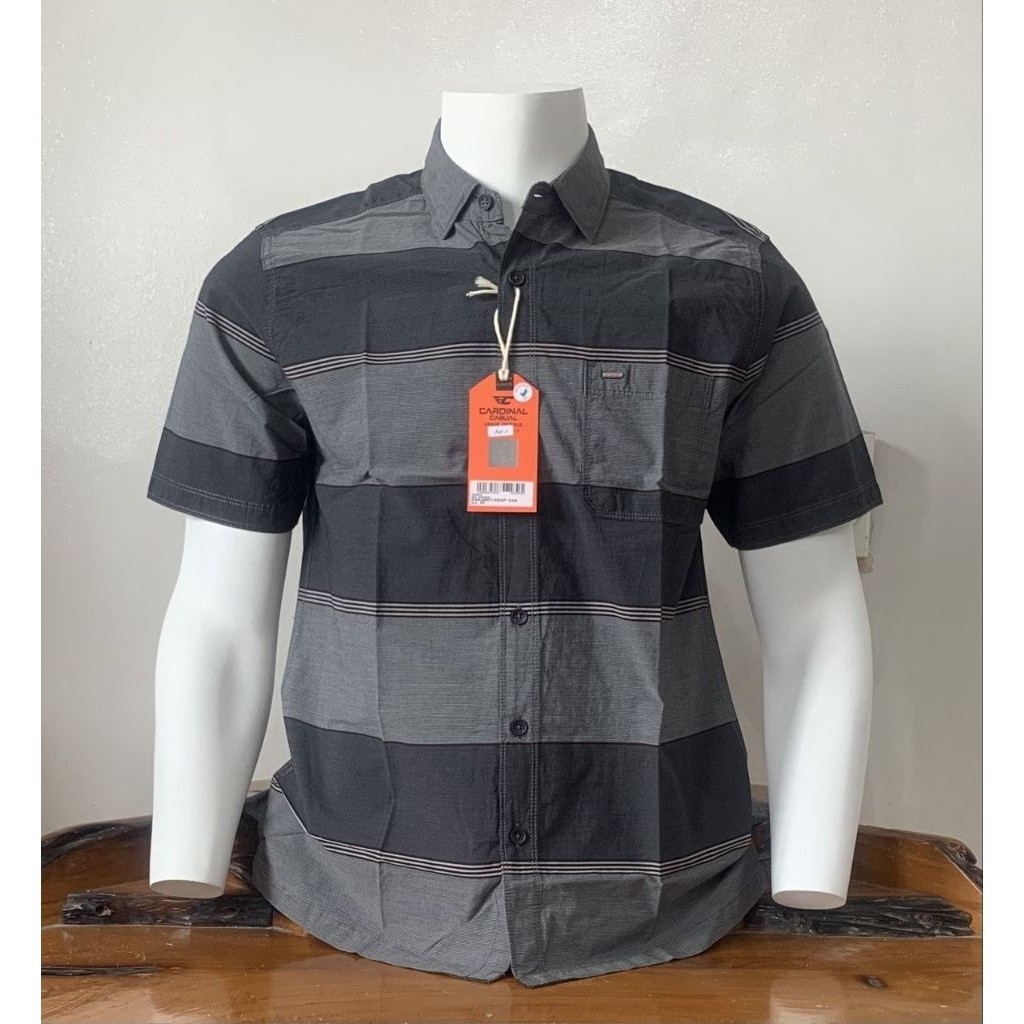 HARGA PROMOSI HEM PRIA CARDINAL CASUAL REGULER-KEMEJA PRIA CARDINAL CASUAL LENGAN PENDEK NEW SERIES