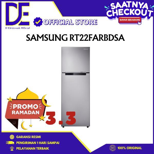 KULKAS 2 PINTU SAMSUNG RT22FARBDSA 243 LITER RT22 ALL AROUND COOLING RT22FARBDSA/SE