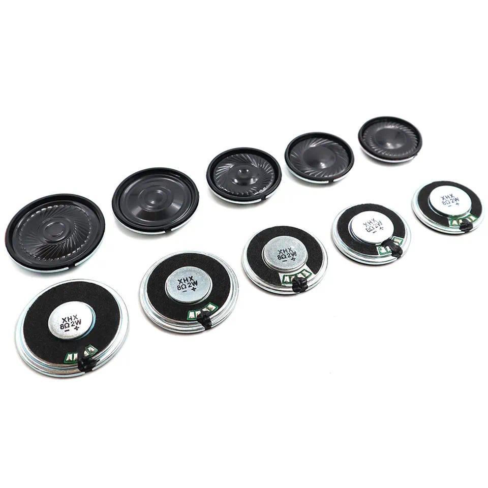 Speaker ultra-tipis 1W 4/8/16/24/32/50 Ohm Diameter speaker 20mm 23mm 26mm 28mm 30mm 32mm 36mm 40mm 