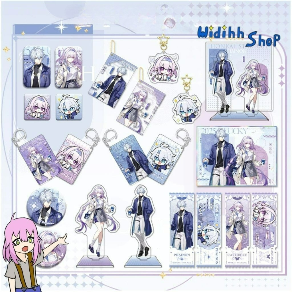 Honkai Star Rail x Luckin Coffee Collaboration Merchandise Phainon Castorice China HSR Amphoreus Sta