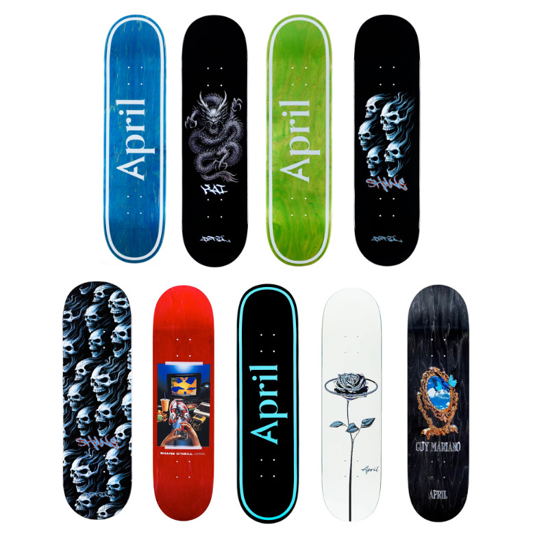 Papan April Skateboard Spring Summer 26 | Skate Deck | Skateboarding | Etaks Store